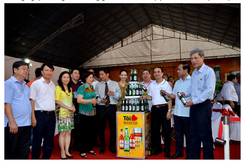 Tưng bừng Lễ hội Bia Hà Nội tại Tuyên Quang