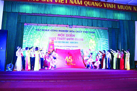 Công đoàn Công ty cổ phần Supe Phốt phát và Hóa chất Lâm Thao: Hướng tới kỷ niệm 45 năm ngày thành lập ngành Hóa chất