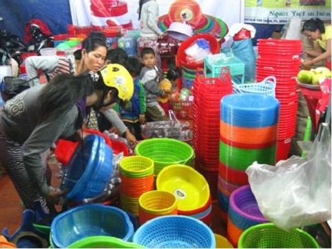 Vĩnh Long: Các phiên chợ hàng Việt về nông thôn thu hút hàng chục nghìn lượt khách tham quan