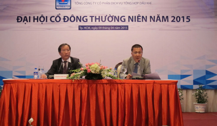 PETROSETCO tổ chức thành công Đại hội cổ đông thường niên 2015