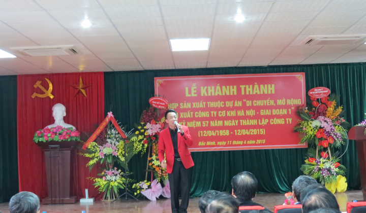 Công ty TNHH MTV Cơ Khí Hà Nội: Khánh thành tổ hợp sản xuất mới