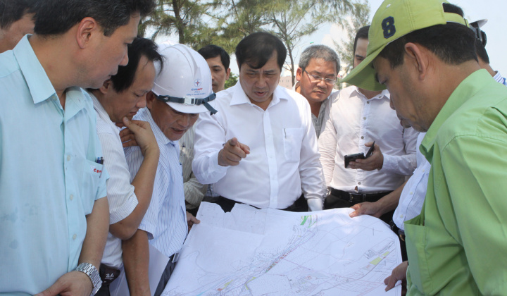 Kiểm tra thực địa dự án TBA 220 kV Hải Châu và ĐZ 220 kV Hòa Khánh – Hải Châu
