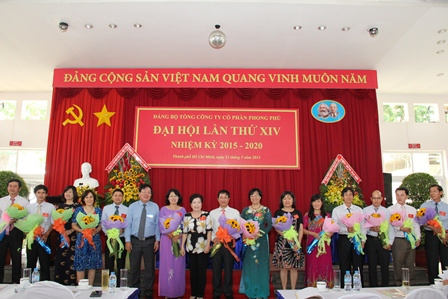 Tổng Công ty CP Phong Phú: Đại hội Đảng bộ lần thứ XIV, nhiệm kỳ 2015 - 2020