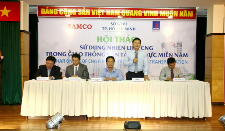 Hội thảo sử dụng nhiên liệu CNG trong giao thông vận tải phía Nam