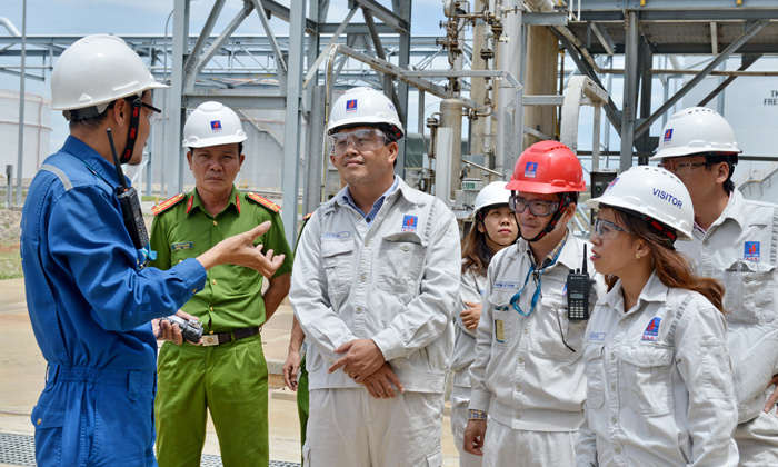 Nhà máy Lọc dầu Dung Quất thực hiện tốt quy định của pháp luật về bảo vệ môi trường