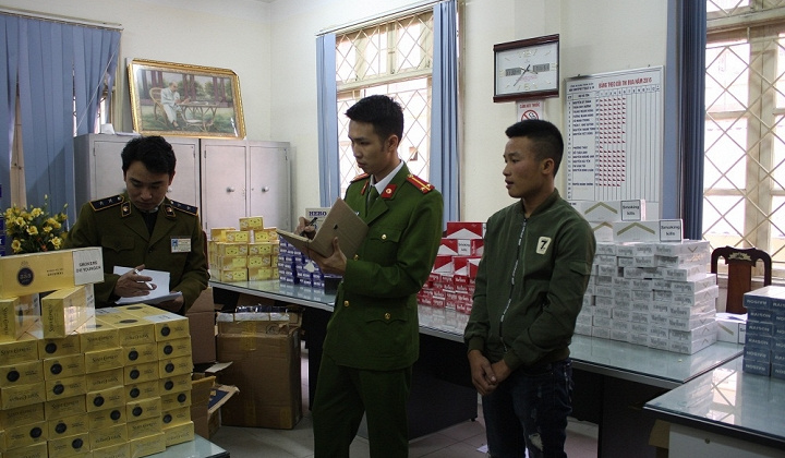 Thu giữ hơn 6.000 bao thuốc lá ngoại nhập lậu