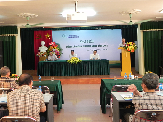  Phân Lân Ninh Bình đại hội cổ đông năm 2017