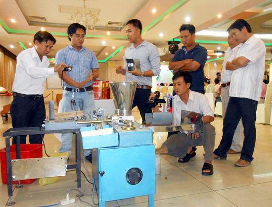 Khuyến công Bình Định: Đổi mới thiết bị, thúc đẩy sản xuất kinh doanh 