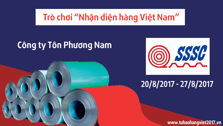 Khởi động Trò chơi Nhận diện hàng Việt Nam năm 2017 của Công ty Tôn Phương Nam