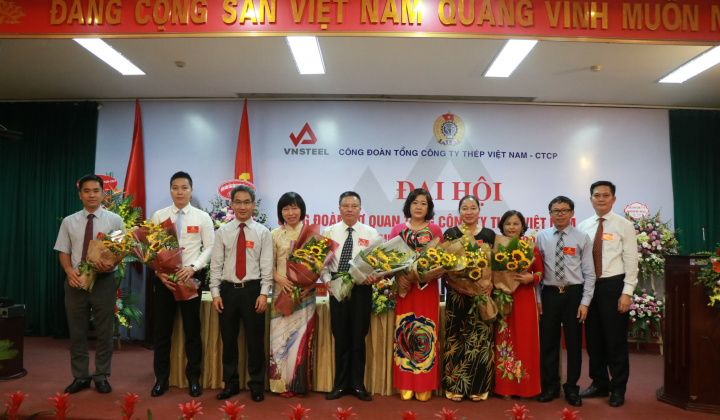 Đại hội công đoàn cơ quan Tổng công ty Thép Việt Nam - CTCP: Chủ tịch công đoàn tái đắc cử