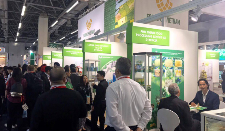 Nhiều sản phẩm mới của Việt Nam góp mặt tại Hội chợ Anuga 2017