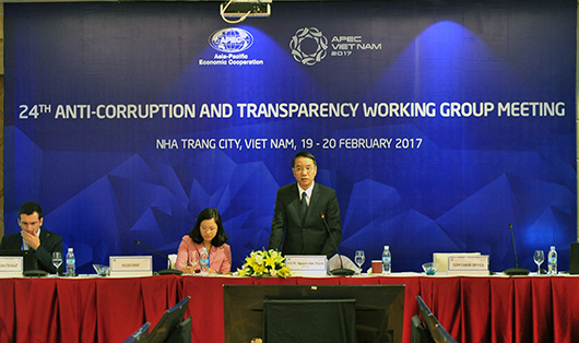 APEC seeks sponsors’ technical support for corruption prevention 