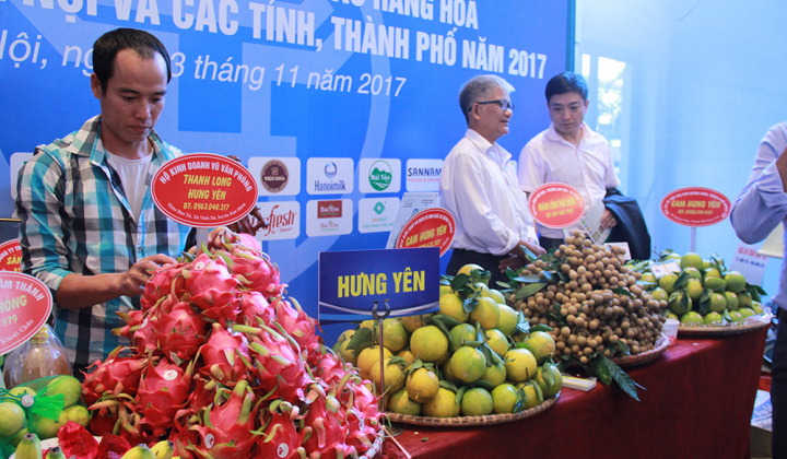 Kết nối giao thương hàng hóa giữa Hà Nội với các tỉnh, thành phố