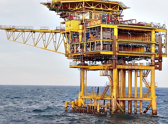 Vietsovpetro inaugurates Tho Trang 03 oil rig 