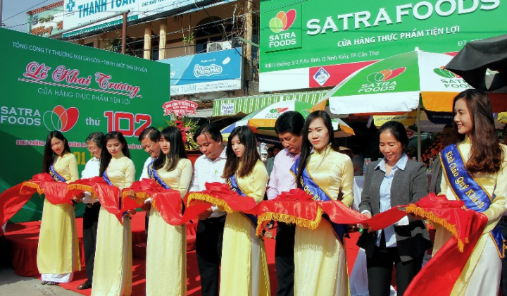 Satra launches convenience stores in Can Tho