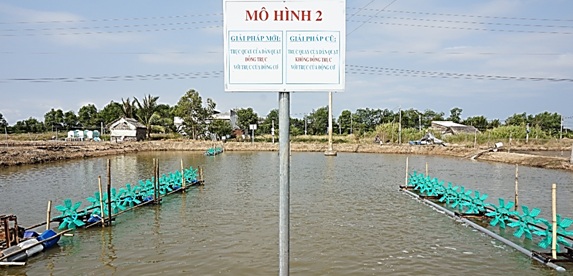 Thí điểm thành công đề án Hỗ trợ tiết kiệm điện  cho các hộ nuôi tôm