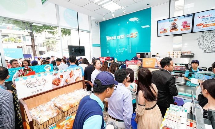 Chuỗi cửa hàng tiện lợi GS25 Hàn Quốc chính thức vào Việt Nam