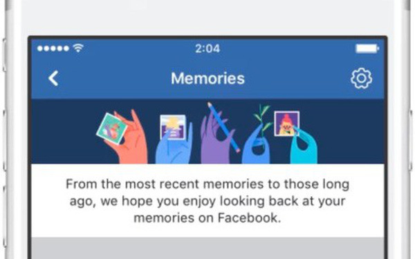 Facebook ra mắt tính năng "Memories" để cho người dùng lội dòng kí ức