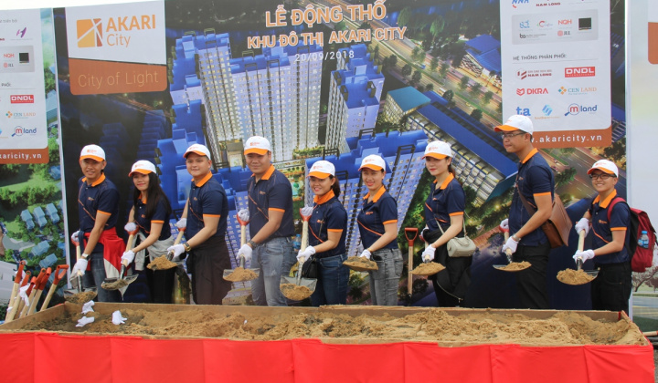 Chủ đầu tư dự án Akari City nhận tiền cọc trước khởi công