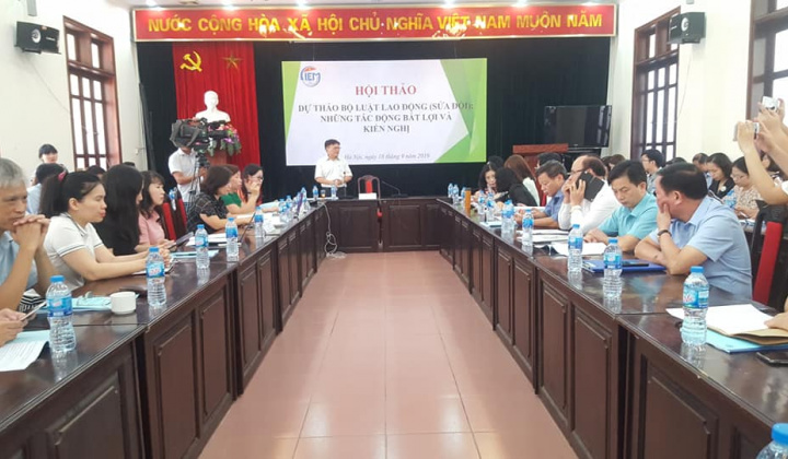 Dự thảo Bộ Luật Lao động (sửa đổi): "Tính" kỹ để không ảnh hưởng tiêu cực đến nền kinh tế