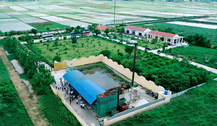 Lò đốt sinh thái Losiho: Giảm mối lo ô nhiễm từ rác thải nguy hại