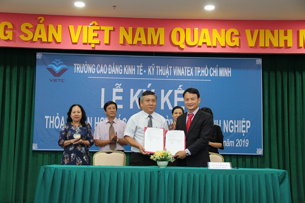 VETC ký thỏa thuận hợp tác giữa Nhà trường và doanh nghiệp