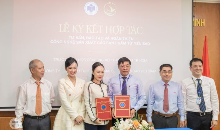 HUFI hợp tác đào tạo và hoàn thiện công nghệ sản xuất các sản phẩm từ Yến