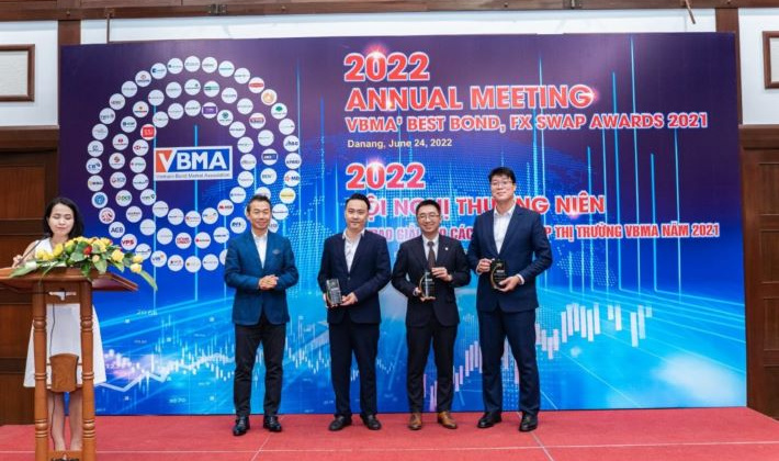 Lienvietpostbank đạt vị trí cao nhất giải thưởng "Nhà tạo lập thị trường của VBMA năm 2021"