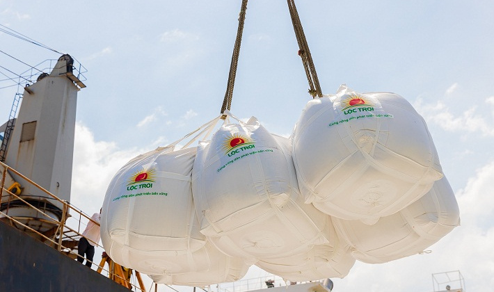 Lộc Trời: Xuất khẩu đơn hàng cuối năm hơn 4.000 tấn gạo sang thị trường Châu Âu