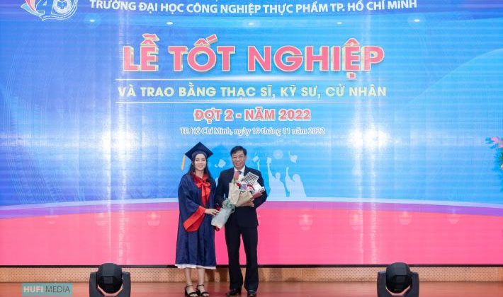 HUFI: Tổ chức lễ Tốt nghiệp và Trao bằng thạc sĩ, kỹ sư, cử nhân đợt 2 năm 2022