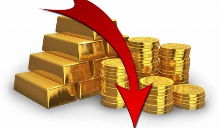Ngày 2/10: Giá vàng giảm 0,3% sau khi chạm mức thấp nhất 6 tuần