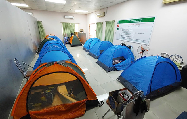 Công đoàn VNSTEEL hỗ trợ bữa ăn cho NLĐ đang thực hiện “3 tại chỗ”