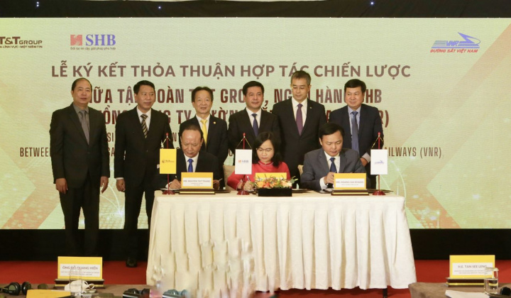 T&T Group - SHB: Hợp tác chiến lược với Vietnam Airlines và Tổng công ty Đường sắt Việt Nam