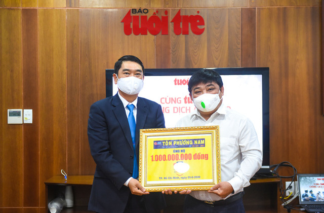Tiếp tục ủng hộ 1 tỷ đồng cho chống dịch miền Trung, nghĩa cử của Tôn Phương Nam thật đáng quý
