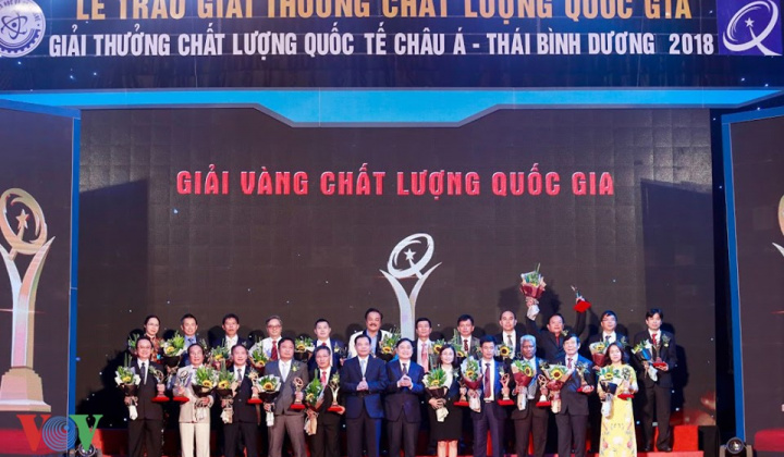 Giải thưởng Vàng Chất lượng Quốc gia của Tôn mạ VNSTEEL Thăng Long: Phần thưởng vàng cho mọi nỗ lực