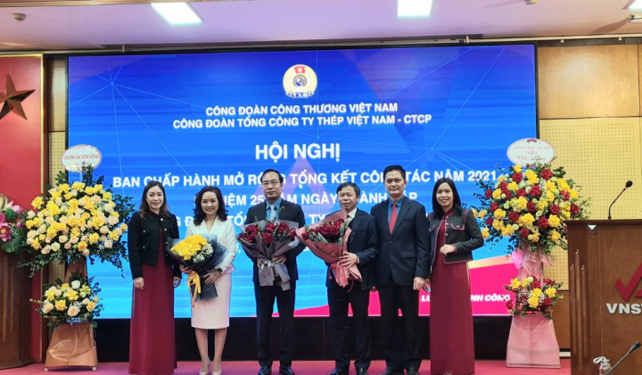 Công đoàn Tổng công ty Thép Việt Nam – CTCP: Một phần tư thế kỷ với sứ mệnh đồng hành cùng người lao động