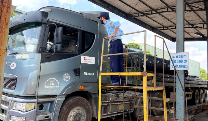 NatSteelVina: Bàn phương án nhập, xuất hàng không tiếp xúc