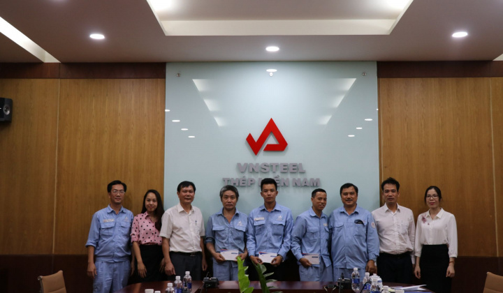 Tháng Công nhân ở Thép Miền Nam: Vui trong mỗi ngày vào ca