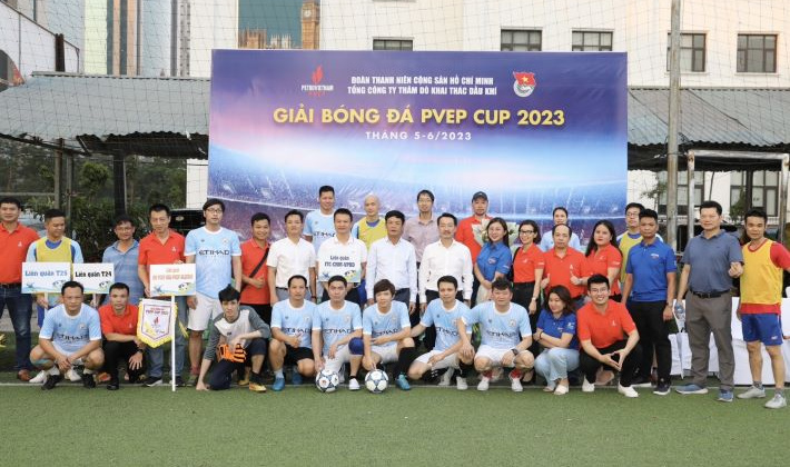 Khai mạc Giải bóng đá PVEP Cup 2023 khu vực phía Bắc