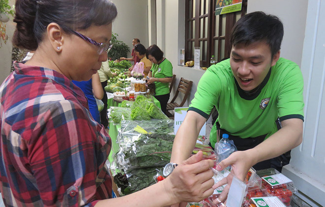 Người Sài Gòn chuộng nông sản sạch