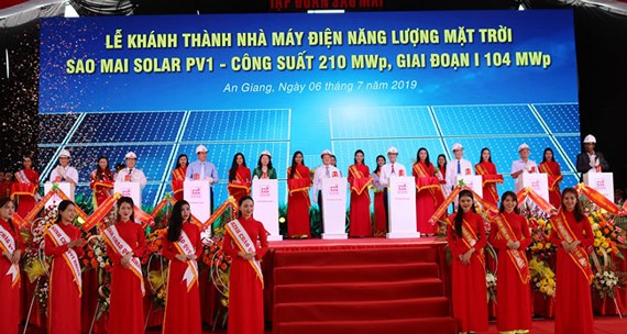 Sao Mai Solar PV1 thiết lập nhiều kỷ lục chưa từng có