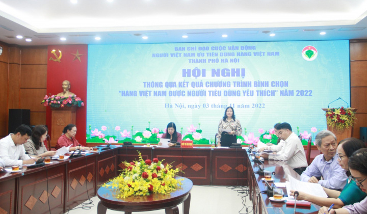 Hà Nội: Tôn vinh 213 sản phẩm, dịch vụ hàng Việt Nam được người tiêu dùng yêu thích năm 2022
