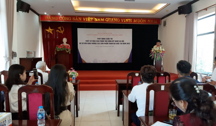 Phát động Cuộc thi thiết kế mẫu sản phẩm thủ công mỹ nghệ