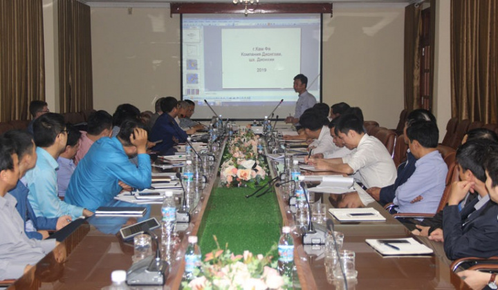 Thử nghiệm hệ thống quan trắc khối đất đá mỏ trong hầm lò