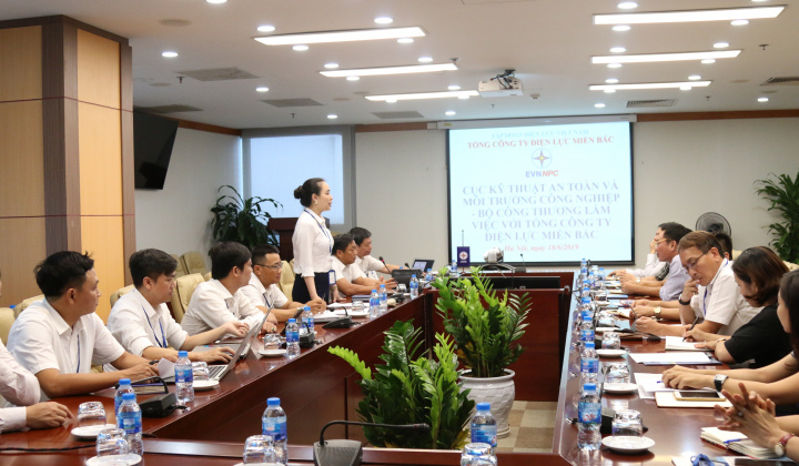 Bộ Công Thương kiểm tra công tác an toàn vệ sinh tại EVNNPC