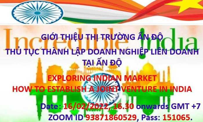 Cơ hội tìm hiểu về thủ tục thành lập doanh nghiệp liên doanh tại Ấn Độ