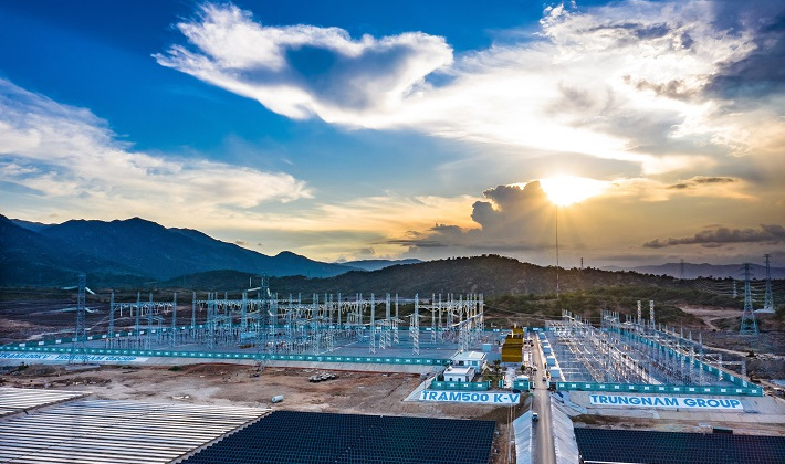 Siemens Energy cung cấp toàn bộ hệ thống Trạm biến áp 500kV cho nhà máy điện mặt trời Trung Nam
