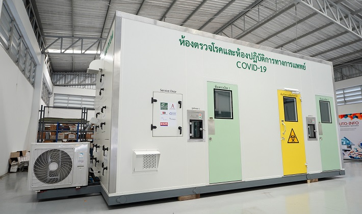 Siemens hợp tác với Auto-Info chế tạo buồng di động lấy mẫu xét nghiệm phục vụ test nhanh COVID-19