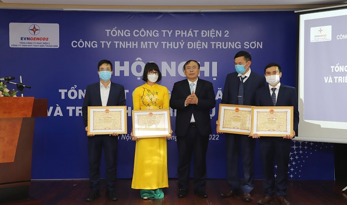 Thủy điện Trung Sơn: Tận dụng hiệu quả nguồn nước phát điện, vượt khó cán đích