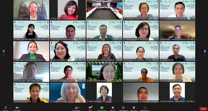 Đào tạo trực tuyến về các Công cụ xây dựng mô hình kinh doanh tuần hoàn cho doanh nghiệp